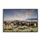Stupell Industries Bustling Horse Herd in Nature Framed Giclee By PHBurchett